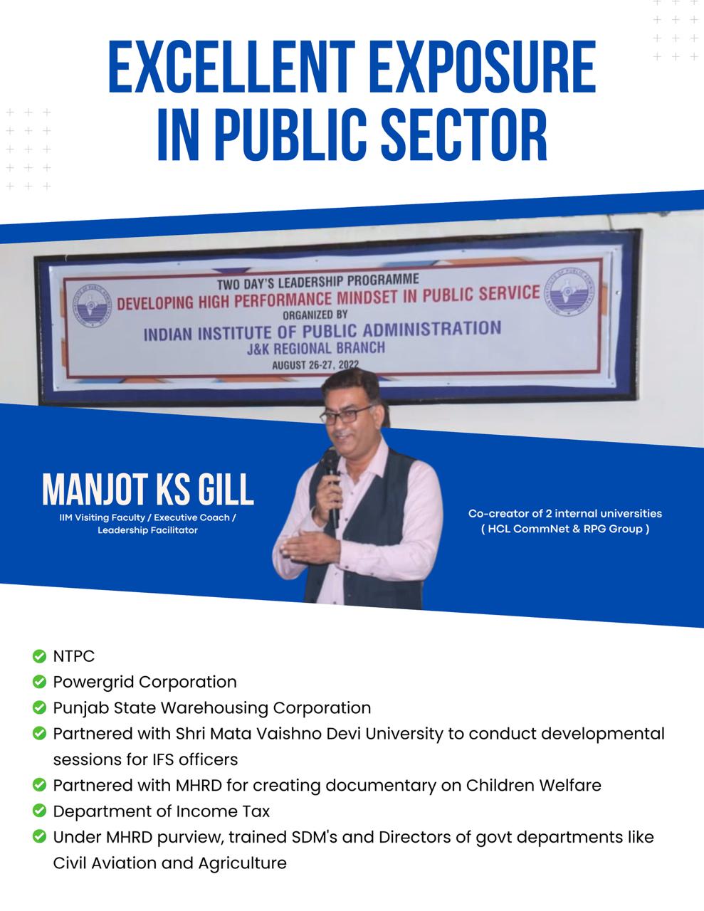 Excellent-Exposure-In-Public-Sector