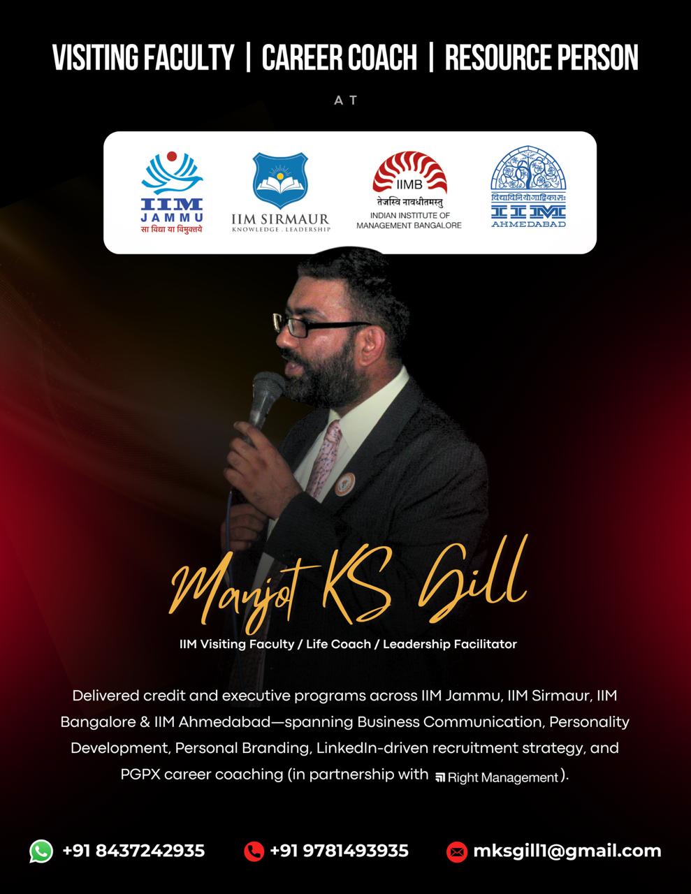Manjot Ks Gill